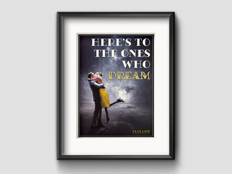 La La Land dream ryan gosling emma stone poster la la land
