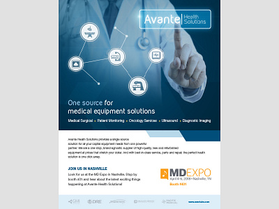 Avante Health Solutions Ad ad advertisement avante avante health solutions magazine medical