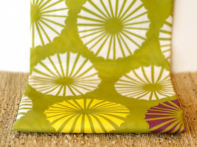 DANDYLION Fabric Line - Pattern design fabric floral graphic green pattern print purple set spoonflower spring yellow