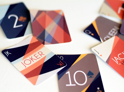 Cards Close Up art deco cards close clubs deck of cards design diamonds hearts layers overlap playing cards spades up