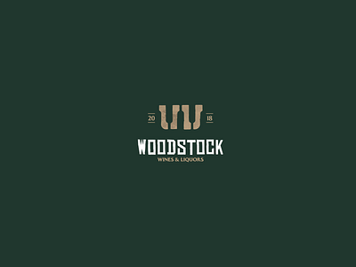 Woodstock - Wines and Liquors logo design beverages brand brand identity branding branding design design designs dribbble graphic graphic design identity inspiration logo logo design logo designs logodesign logos logotype woodstock