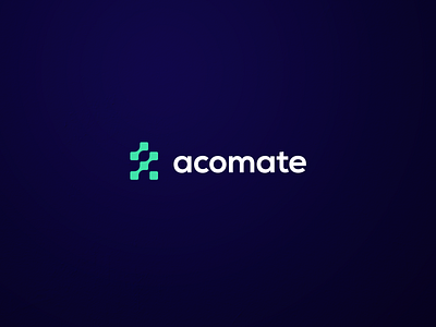 Acomate logo and branding