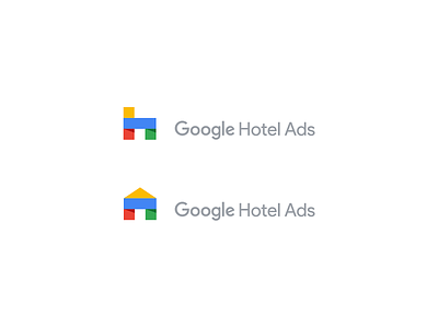 Google Hotel Ads logo design