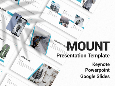 Mount Presentation Template #1 app branding design graphic design illustration logo typography ui ux vector