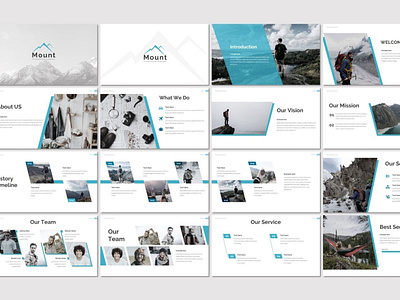 Mount Presentation Template #3 by ZayKribooo on Dribbble