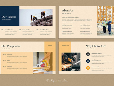 Construction Presentation Template #3