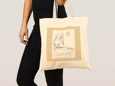 Couple Doodle Tote
