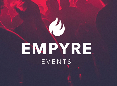 Empyre Events adobe illustrator branding design logo typography vector