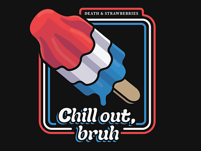 Chill Popsicle adobe illustrator branding chill illustration popsicle summer