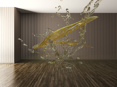 Making A Splash 2 3d art rendering