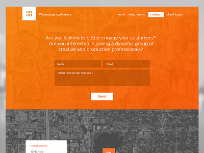 Agency Contact Page