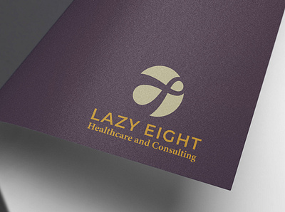 Lazy Eight Logo branding graphic design logo