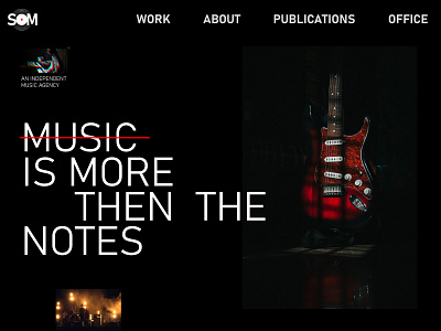 SOM - Music website