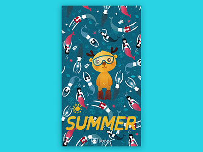 Summer theme splash screen