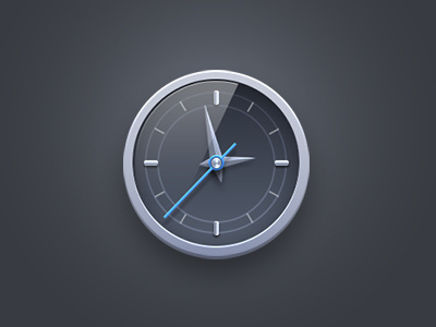 Clock icon app icon theme