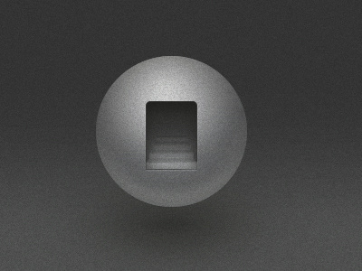 Sphere and Stairs icon rebound