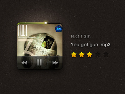 music widget interface ui user widget