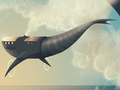 Whale Pilot album illustration album art cover illustration pilot whale