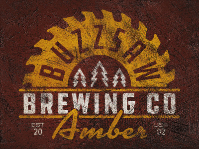 Distressed Photoshop Mockup amber beer brewery buzzsaw mockup photoshop saw scratch. distressed smart object trees usa vector