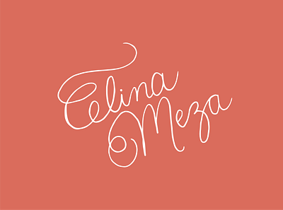 Celina Meza Photography (2) branding design graphic design illustration illustrator linework typography vector
