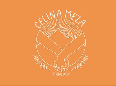 Illustrative Logo for Celina Meza branding design graphic design iconography illustration illustrator linework typography vector