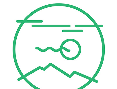 Western.Weather Logo branding design graphic design icon iconography illustration illustrator lineart linework logo logodesign vector