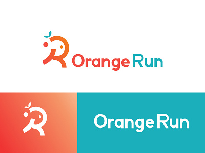OrangeRun logo branding icon logo