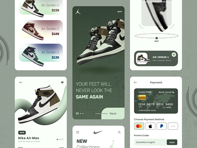 Latest Sneaker App UI Design