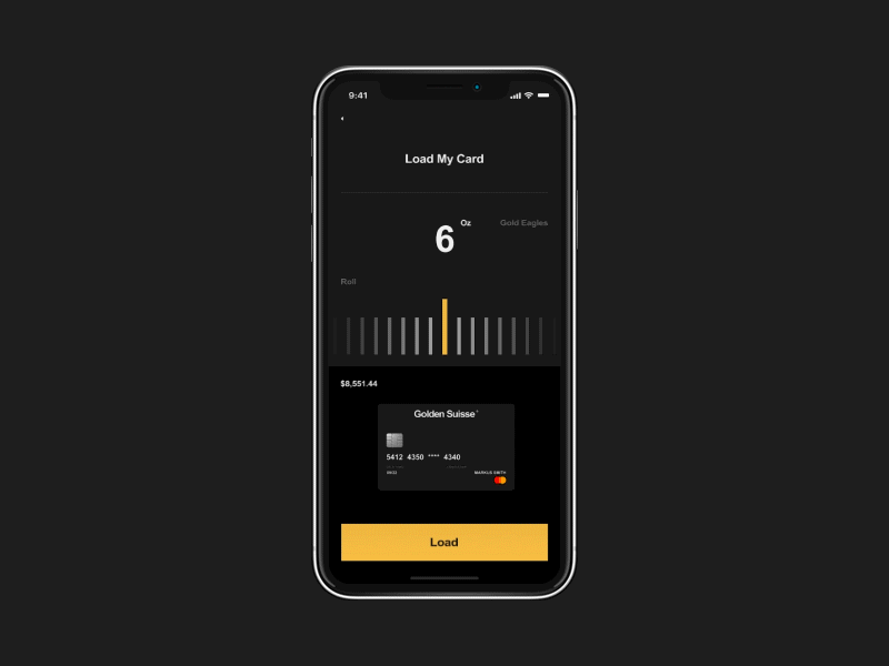 Golden Suisse App animation app app design clean iphone minimal mobileapp motion principle ui ux