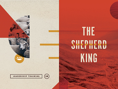 Event Branding 2018 branding crown desert event graphic king sheep shepard