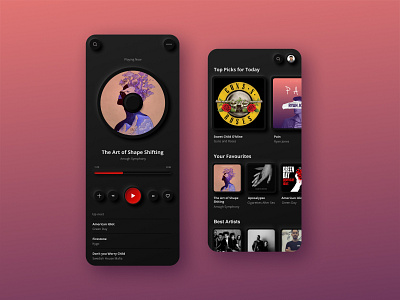 Music App - Neumorphism