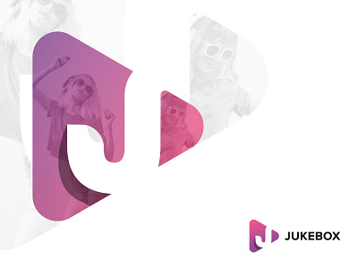 JukeBox Logo Design app branding design icon illustration minimal vector vector art web website