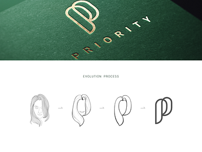 PRIORITY STUDIO LOGO branding design logo