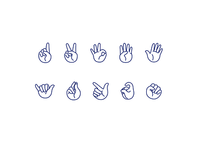 gesture  icon