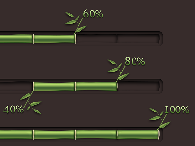 Bamboo Progress Bar