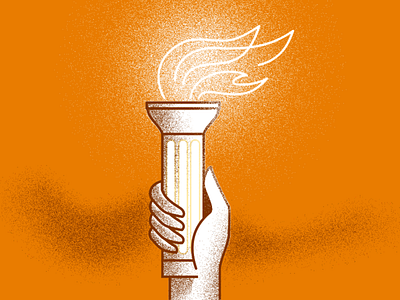 Torch digital illustraion