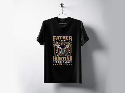 Hunting T-Shirt Design design graphic design gy hunting hunting background hunting shirt hunting t shirt hunting typography t shirt design tshirtdesign typography t shirt
