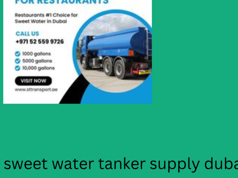 Sweet Water Tanker Supply Dubai STtransport by ST Transport on Dribbble