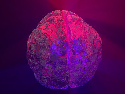 Brain 3d animation brain c4d
