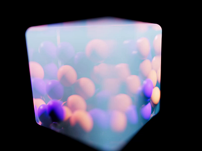 Trapped Inside II 3d animation c4d cube motion graphics