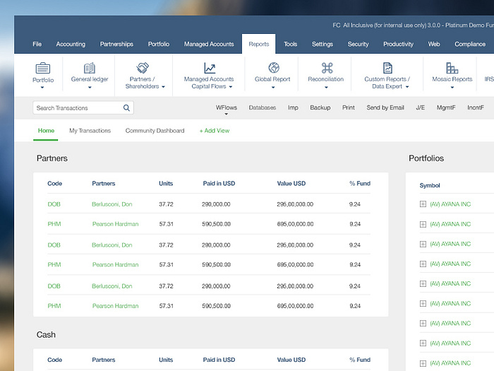 Desktop Financial App UI Concept by Nikhil Sapkota on Dribbble