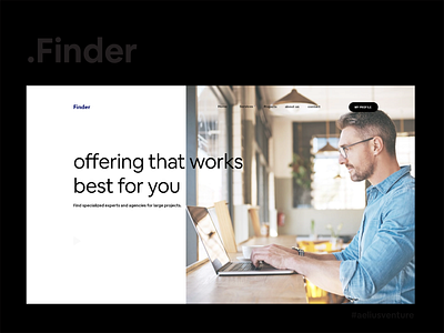 Finder Landing Page