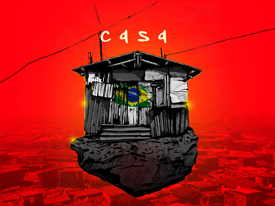 Casa art digitalart illustration slum