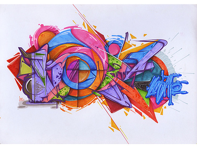 Graffiti Letters Designs Themes Templates And Downloadable Graphic Elements On Dribbble