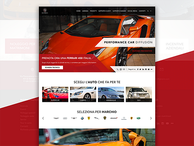 Car Rental Website Concept