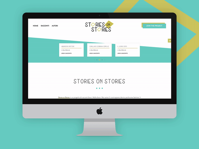 Stories On Stories animation concept creative design flat design mockup project stories theme ui ux web webdesign website website concept website design wordpress wordpress design wordpress development wordpress theme