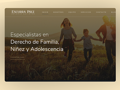 Escurra Páez / Law Firm - Estudio Jurídico - Website estudio juridico law firm law firm website website law website layout
