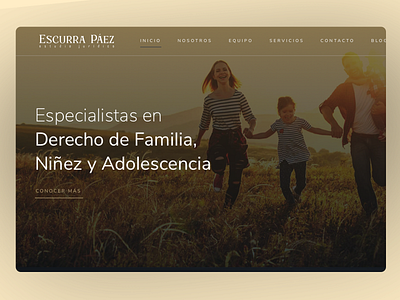 Escurra Páez / Law Firm - Estudio Jurídico - Website