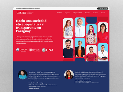 Educational Center for Ethics, Equity and Transparency Website agencia federal equity estados unidos etica international development ong paraguay rutgers transparency una us agency usaid