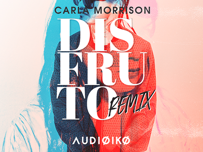 DISFRUTO Remix Cover Art cover design illustration music music album music art musica portada single song